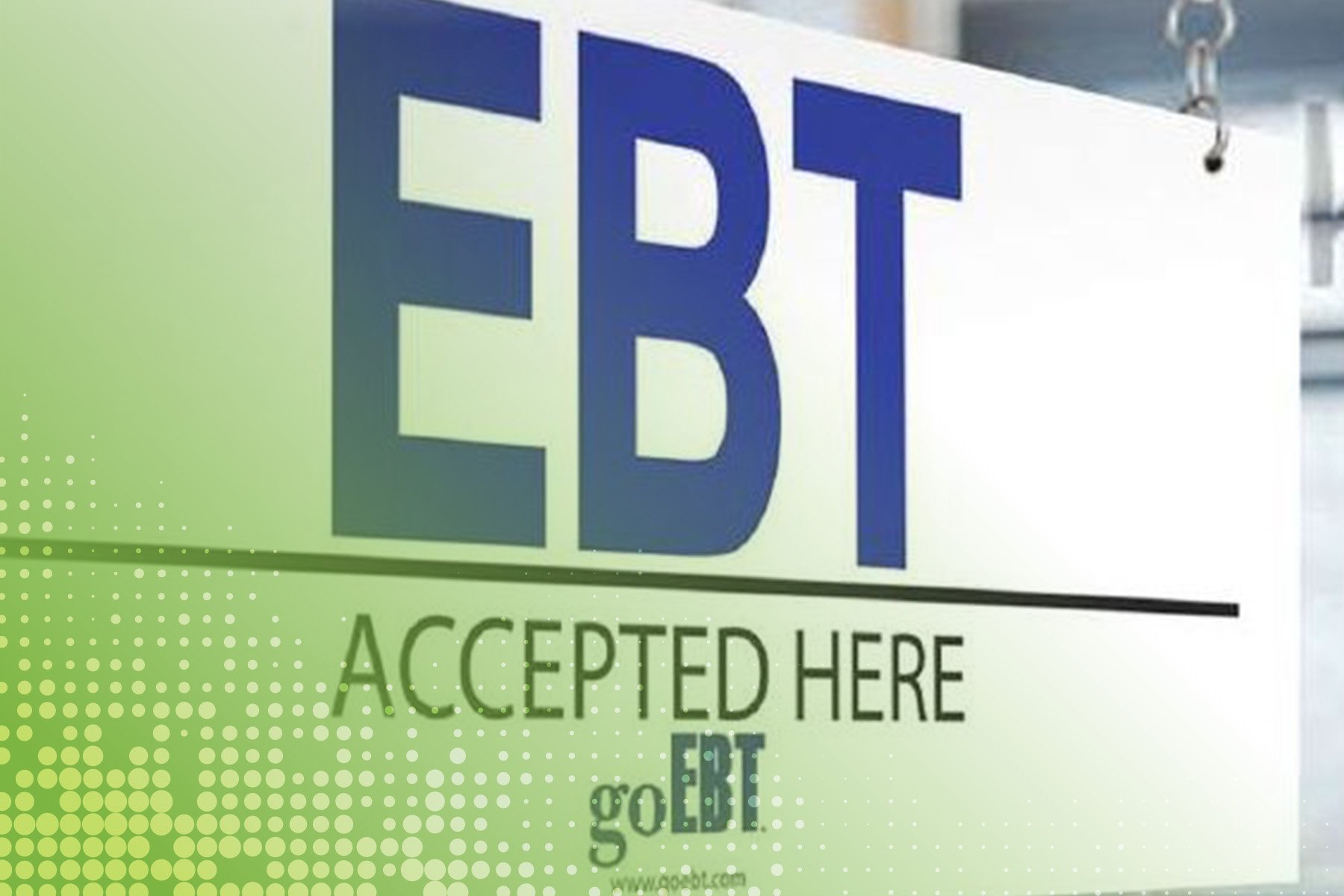 Advertise your store accepts EBT with POP signage 